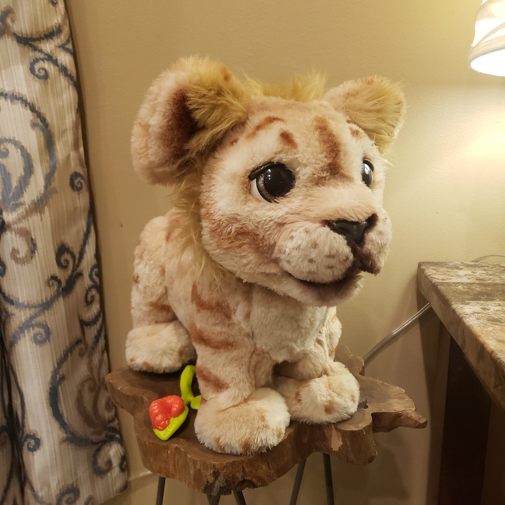Disney Furreal Plush Simba Cub - Talks & Interactive Toy (Hasbro)